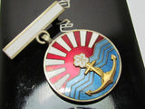 WW2 JAPANESE NAVAL ASSOCIATION MERIT BADGE RISING SUN MEDAL WWII NAVY
