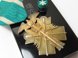 SILVER CASE INSCRIPTION! WW2 JAPANESE MEDAL GOLDEN KITE 6TH CLASS WWII JAPAN SILVER ORDER GOLD