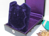 SILVER CASE INSCRIPTION! WW2 JAPANESE MEDAL GOLDEN KITE 6TH CLASS WWII JAPAN SILVER ORDER GOLD