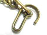 SUPER RARE! WW2 JAPANESE ARMY OFFICER SWORD CHAIN HANGER WWII JAPAN GUNTO BELT WAR