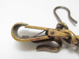 SUPER RARE! WW2 JAPANESE ARMY OFFICER SWORD CHAIN HANGER WWII JAPAN GUNTO BELT WAR