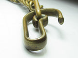 SUPER RARE! WW2 JAPANESE ARMY OFFICER SWORD CHAIN HANGER WWII JAPAN GUNTO BELT WAR