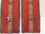 WW2 JAPANESE ARMY CAPTAIN OFFICER SHOULDER BOARDS WWII Epaulette