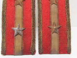 WW2 JAPANESE ARMY CAPTAIN OFFICER SHOULDER BOARDS WWII Epaulette