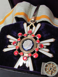WW2 JAPANESE MEDAL ORDER OF THE SACRED TREASURE 3RD CLASS SILVER GOLD WWII JAPAN