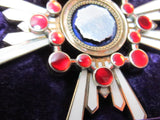 WW2 JAPANESE MEDAL ORDER OF THE SACRED TREASURE 3RD CLASS SILVER GOLD WWII JAPAN