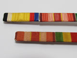 2 SETS! WW2 JAPANESE RIBBON BADGE MEDAL WWII UNIFORM ARMY NAVY SOLDIER SAILOR