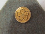 WW2 JAPANESE ARMY SERGEANT SHOULDER BOARD JAPAN MEDAL WWII EPAULETTES