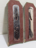 WW2 JAPANESE ARMY SERGEANT SHOULDER BOARD JAPAN MEDAL WWII EPAULETTES