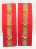 LOT OF IMPERIAL JAPANESE ARMY SERGEANT SHOULDER BOARDS & RANK INSIGNIA WWII