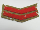 LOT OF IMPERIAL JAPANESE ARMY SERGEANT SHOULDER BOARDS & RANK INSIGNIA WWII