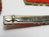 LOT OF IMPERIAL JAPANESE ARMY SERGEANT SHOULDER BOARDS & RANK INSIGNIA WWII