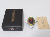 EXCELLENT WW2 JAPANESE IMPERIAL SOLDIER RELIEF BADGE ARMY VETERAN SILVER Medal CROW WWII