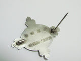 EXCELLENT WW2 JAPANESE IMPERIAL SOLDIER RELIEF BADGE ARMY VETERAN SILVER Medal CROW WWII