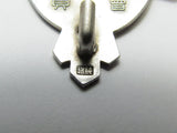 EXCELLENT WW2 JAPANESE IMPERIAL SOLDIER RELIEF BADGE ARMY VETERAN SILVER Medal CROW WWII