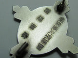 EXCELLENT WW2 JAPANESE IMPERIAL SOLDIER RELIEF BADGE ARMY VETERAN SILVER Medal CROW WWII