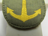 WW2 JAPANESE NAVY GARRISON CAP PATCH BADGE WWII