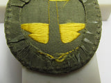 WW2 JAPANESE NAVY GARRISON CAP PATCH BADGE WWII