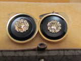 1932 JAPANESE ARMY GUARD SPECIAL MANEUVERS IN OSAKA, JAPAN CUFFLINK SET