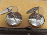 1932 JAPANESE ARMY GUARD SPECIAL MANEUVERS IN OSAKA, JAPAN CUFFLINK SET