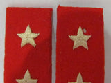 WW2 IMPERIAL JAPANESE ARMY SHOULDER BOARDS RANK TAB MEDAL BADGE SET LOT WAR WWII
