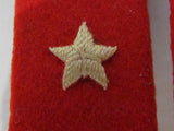 WW2 IMPERIAL JAPANESE ARMY SHOULDER BOARDS RANK TAB MEDAL BADGE SET LOT WAR WWII