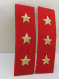 WW2 IMPERIAL JAPANESE ARMY SHOULDER BOARDS RANK TAB MEDAL BADGE SET LOT WAR WWII