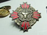 AMAZING JAPANESE MEDAL LOT ~ WW2, PRE, POST WW2 JAPANESE MEDALS & BADGES