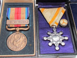 AMAZING JAPANESE MEDAL LOT ~ WW2, PRE, POST WW2 JAPANESE MEDALS & BADGES