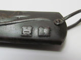 LARGE SIZE RARE ~ WW2 JAPANESE PILOT POCKET KNIFE "ARAWASHI" AIRPLANE MOTIF WWII KAMIKAZE FIERCE EAGLE