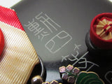 SILVER CASE INSCRIPTION! WW2 JAPANESE RISING SUN MEDAL 4TH CLASS JAPAN BADGE SILVER WWII