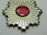 SILVER CASE INSCRIPTION! WW2 JAPANESE RISING SUN MEDAL 4TH CLASS JAPAN BADGE SILVER WWII