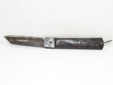 LARGE SIZE RARE ~ WW2 JAPANESE PILOT POCKET KNIFE "ARAWASHI" AIRPLANE MOTIF WWII KAMIKAZE FIERCE EAGLE