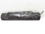 LARGE SIZE RARE ~ WW2 JAPANESE PILOT POCKET KNIFE "ARAWASHI" AIRPLANE MOTIF WWII KAMIKAZE FIERCE EAGLE