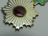 SILVER CASE INSCRIPTION! WW2 JAPANESE RISING SUN MEDAL 4TH CLASS JAPAN BADGE SILVER WWII