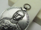 950 SILVER! RARE JAPANESE BADGE OF TABLE MEDAL CROWN PRINCE HIROHITO BADGE JAPAN BATTLESHIP WW1 WW2 WWII
