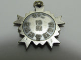 WW2 JAPANESE KEIBODAN CIVIL AIR DEFENSE BADGE MEDAL IMPERIAL JAPAN FUKUOKA