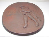 RARE ART! 1938 JAPANESE ARMY HOSPITAL WALL HANGING KOKURA ARMY HOSPITAL FUKUOKA JAPAN