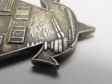 EXTREMELY RARE 1936 JAPANESE NAVY 2ND LONDON NAVAL CONFERENCE BADGE ARMS REDUCTION