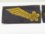 NAMED! WW2 JAPANESE NAVY PILOT CADET WINGS medal WWII flag Kamikaze Zero Fighter