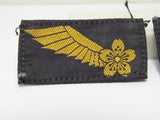 WW2 JAPANESE NAVY PILOT CADET WINGS medal WWII flag Kamikaze Zero Fighter