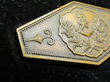 RARE WW2 JAPANESE OBIDOME PATRIOTIC WOMENS ASSOCIATION WW2 BADGE Medal KIMONO JAPAN