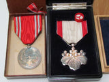ALL WW2 AND EARLIER MEDAL & BADGE LOT WWII