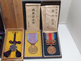 ALL WW2 AND EARLIER MEDAL & BADGE LOT WWII