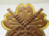 RARE WW2 IMPERIAL JAPANESE ARMY HEAVY MACHINE GUN PROFICIENCY BADGE WWII