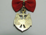 RARE WW2 JAPANESE OFFICER WIVES ASSOCIATION BADGE ARMY NAVY WOMEN RISING SUN FLAG WAR WWII
