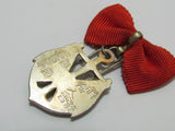 RARE WW2 JAPANESE OFFICER WIVES ASSOCIATION BADGE ARMY NAVY WOMEN RISING SUN FLAG WAR WWII