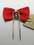 RARE WW2 JAPANESE OFFICER WIVES ASSOCIATION BADGE ARMY NAVY WOMEN RISING SUN FLAG WAR WWII