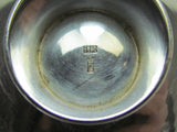 1924 JAPANESE SILVER SAKE CUP NAVY OFFICER AWARD WWI WAR Medal sterling fine