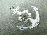 1924 JAPANESE SILVER SAKE CUP NAVY OFFICER AWARD WWI WAR Medal sterling fine